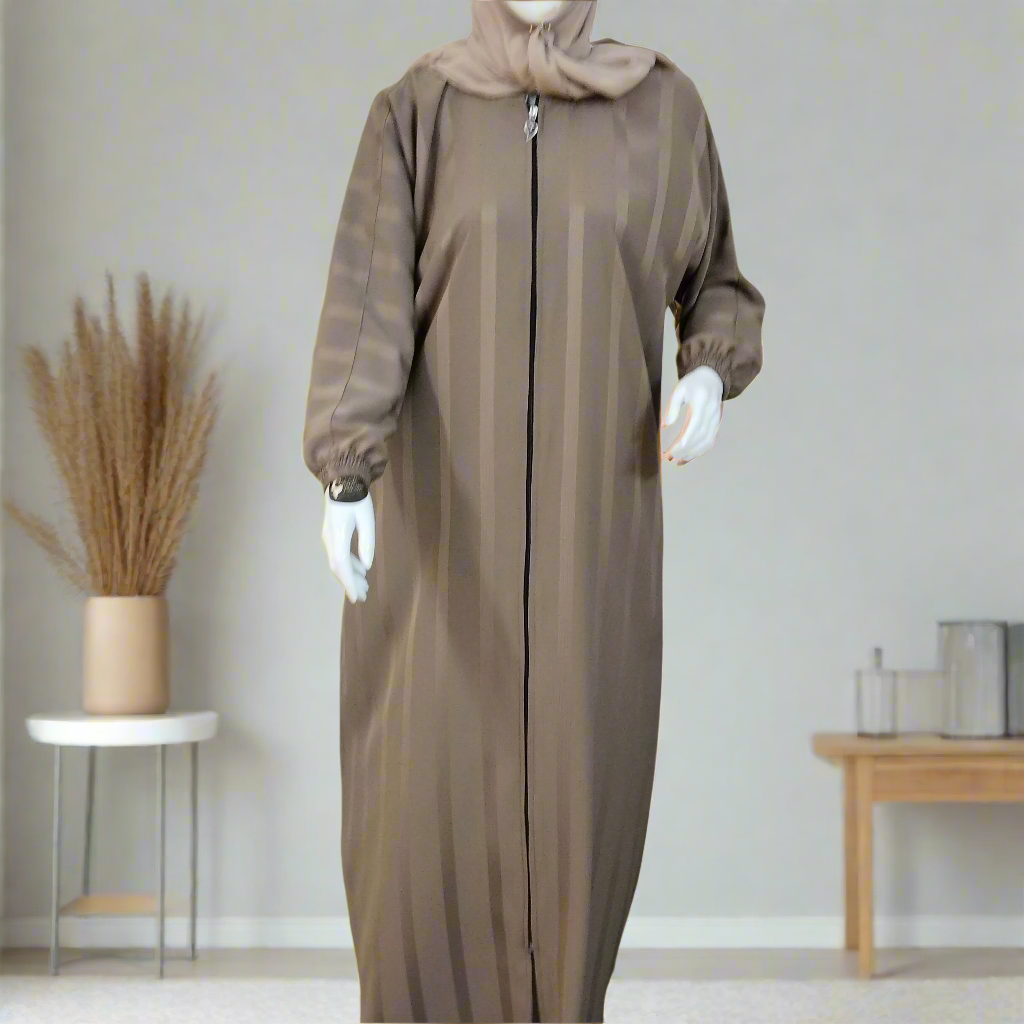 Full Zipper Scrunch Sleeves