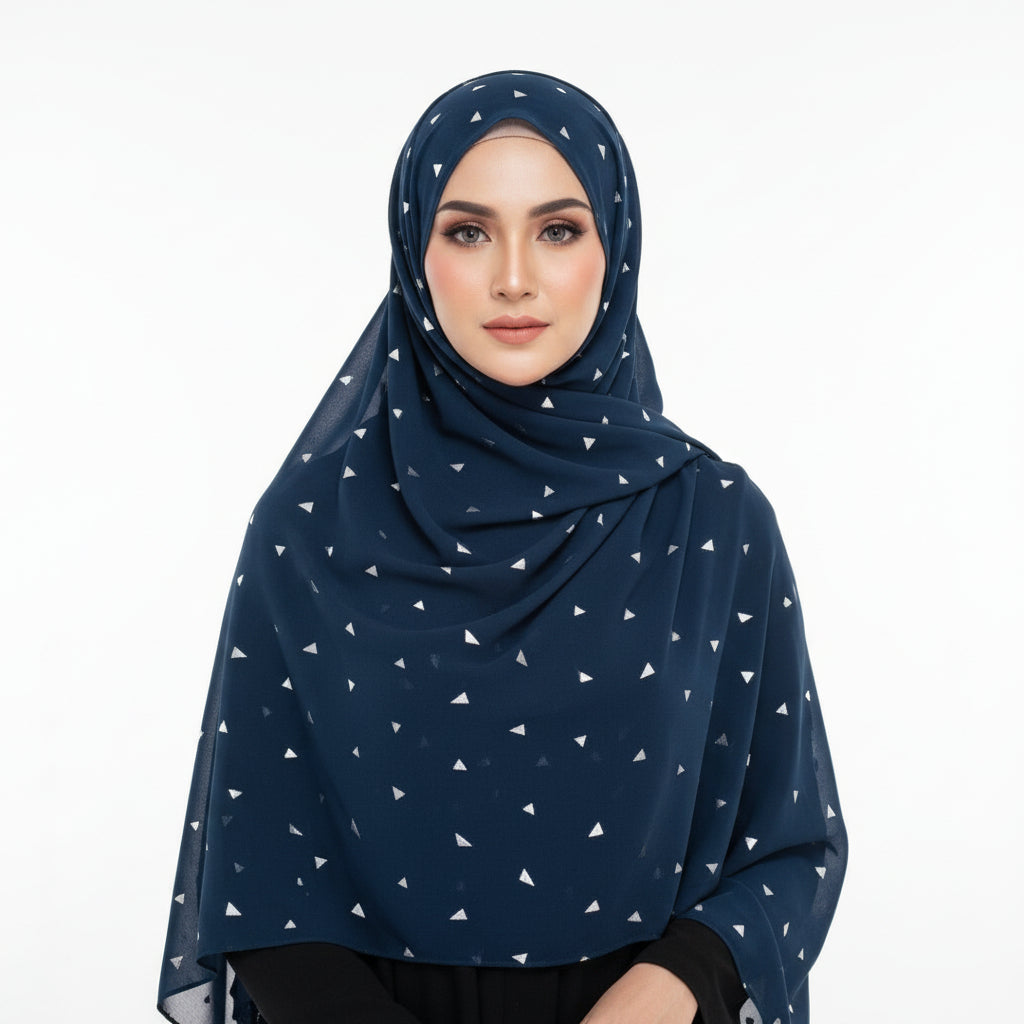 Chiffon Silver Foil