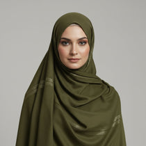 Linen Golden Zari