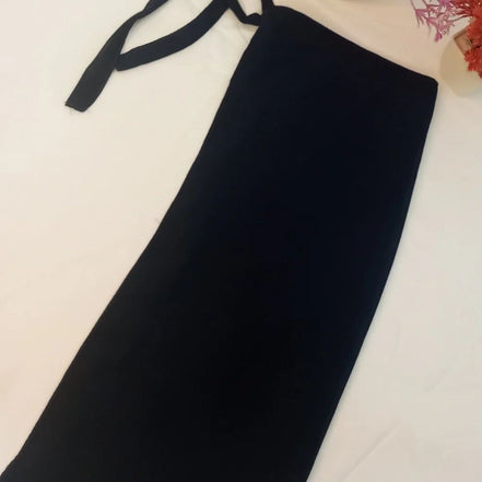 Black Half Niqab Veil