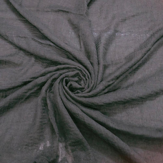 Crimps Hijab - Dim Grey