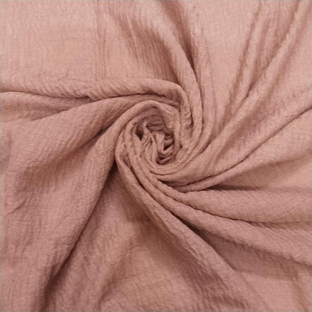 Crimps Hijab - Dust pink