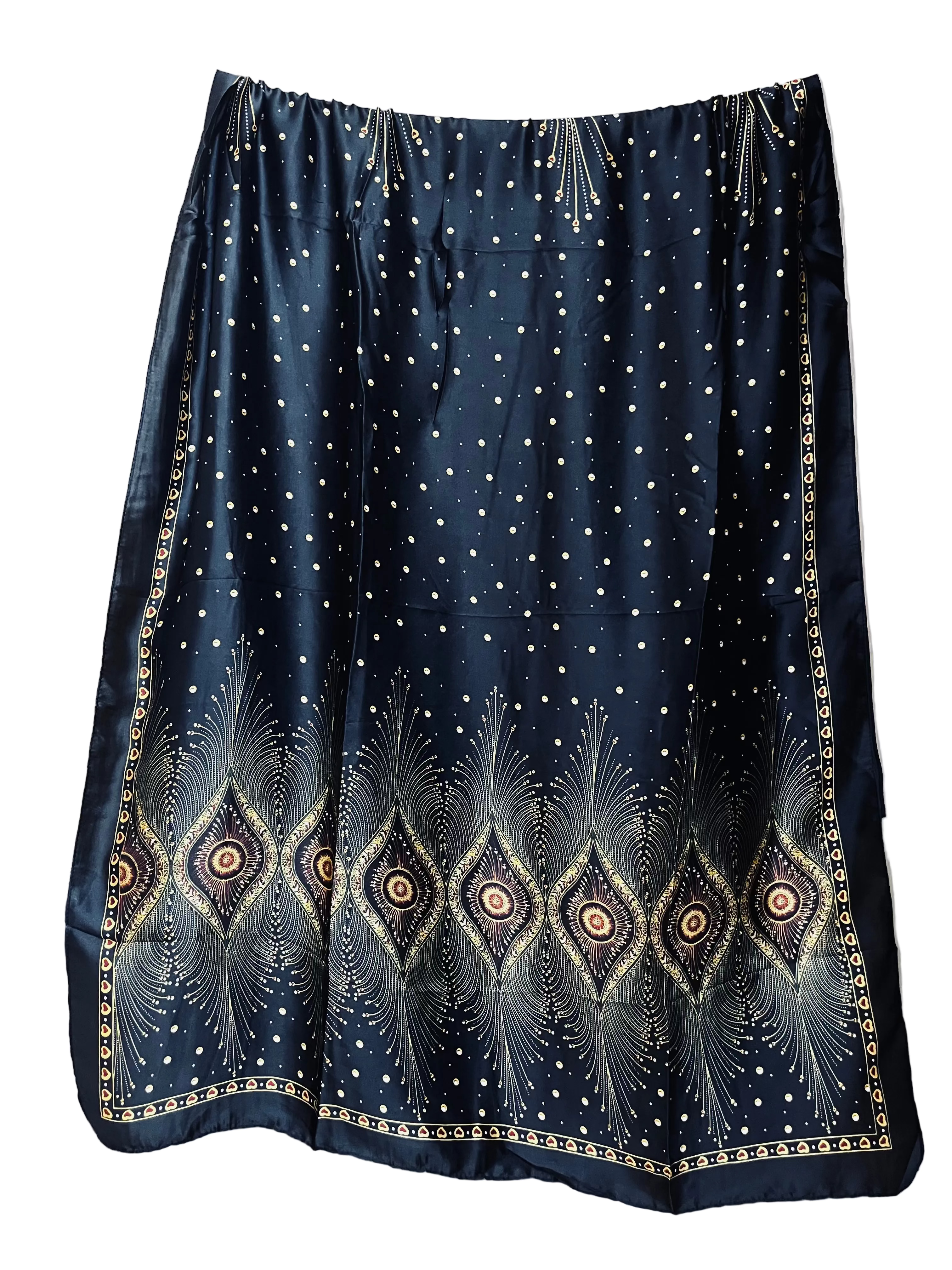 Modal Printed Silk Hijab
