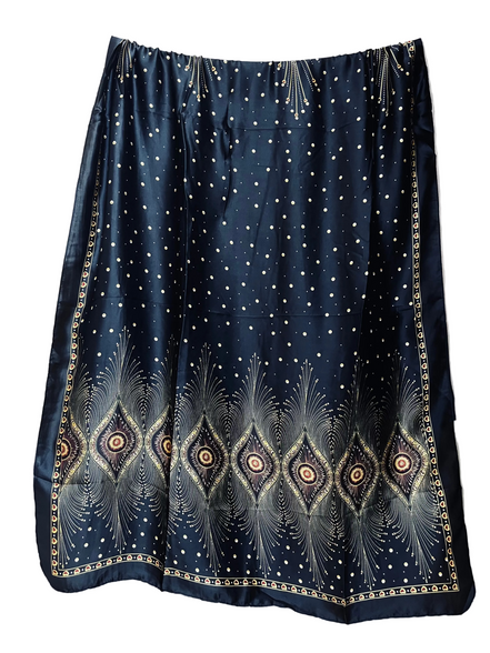 Modal Printed Silk Hijab