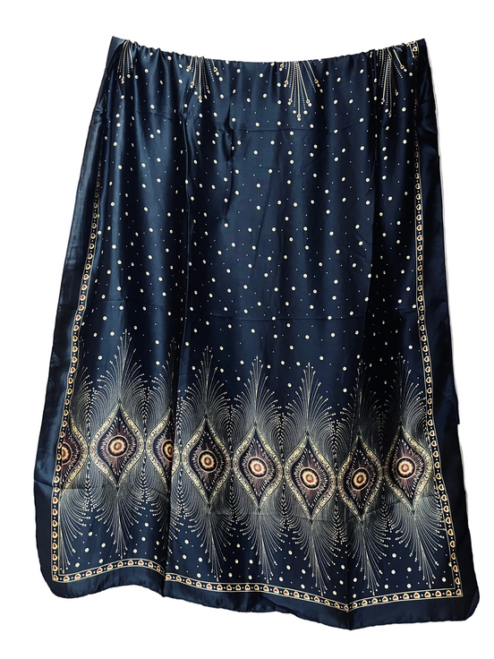 Modal Printed Silk Hijab