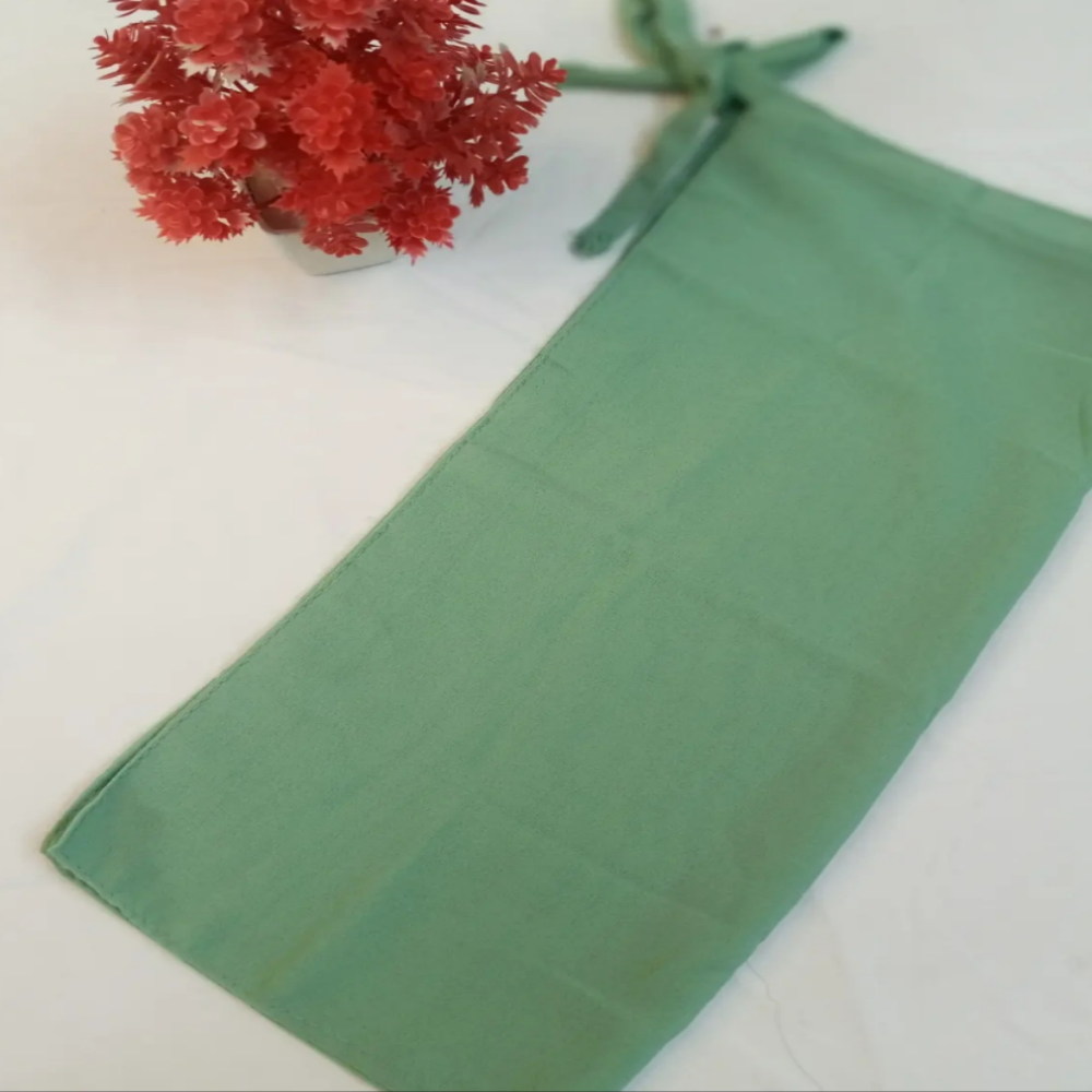 Mint Half Niqab Veil