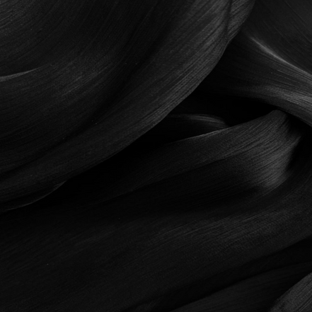 Black  Luxe Chiffon