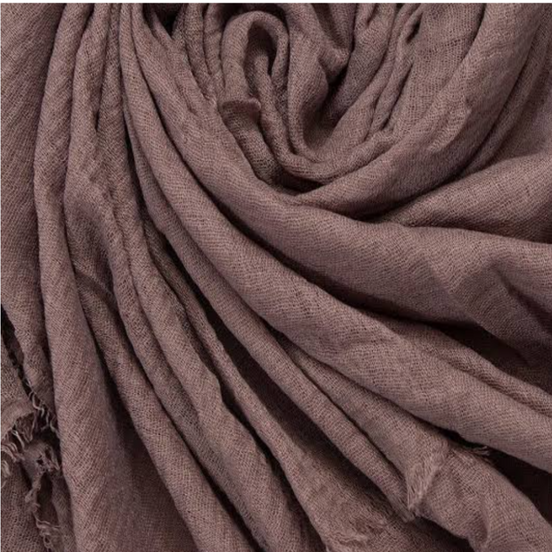 Light brown Crimps Hijab