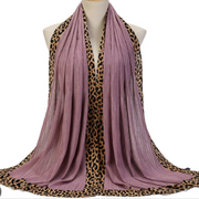 Lavender Pleated Crinkle Hijab