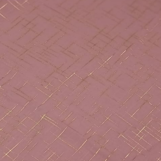 Lemonad Pink Crosshatch Georgette