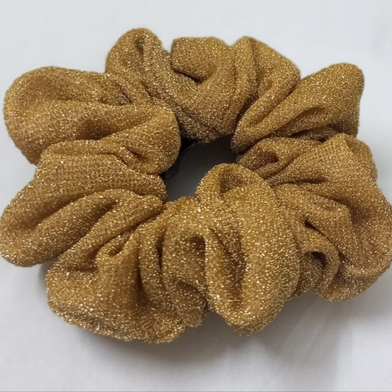 Golden  Moon Light Scrunchies