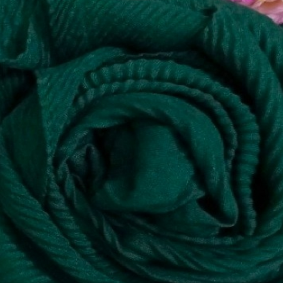 Emerald Green Cotton Platted