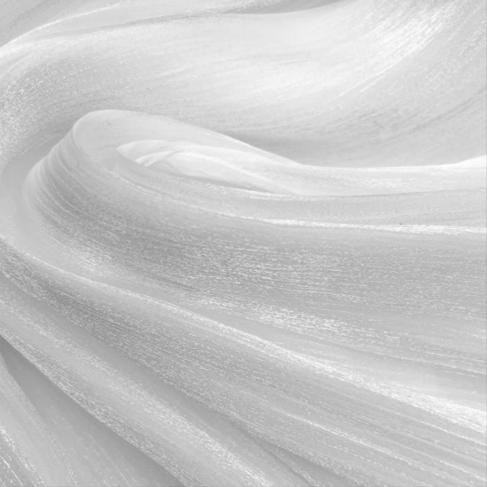 White Luxe Chiffon