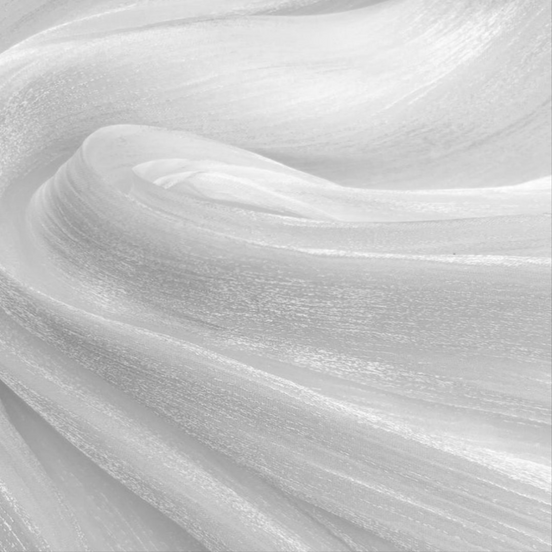 White Luxe Chiffon