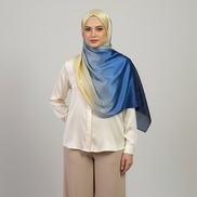 Blue Ombre Silk Stone