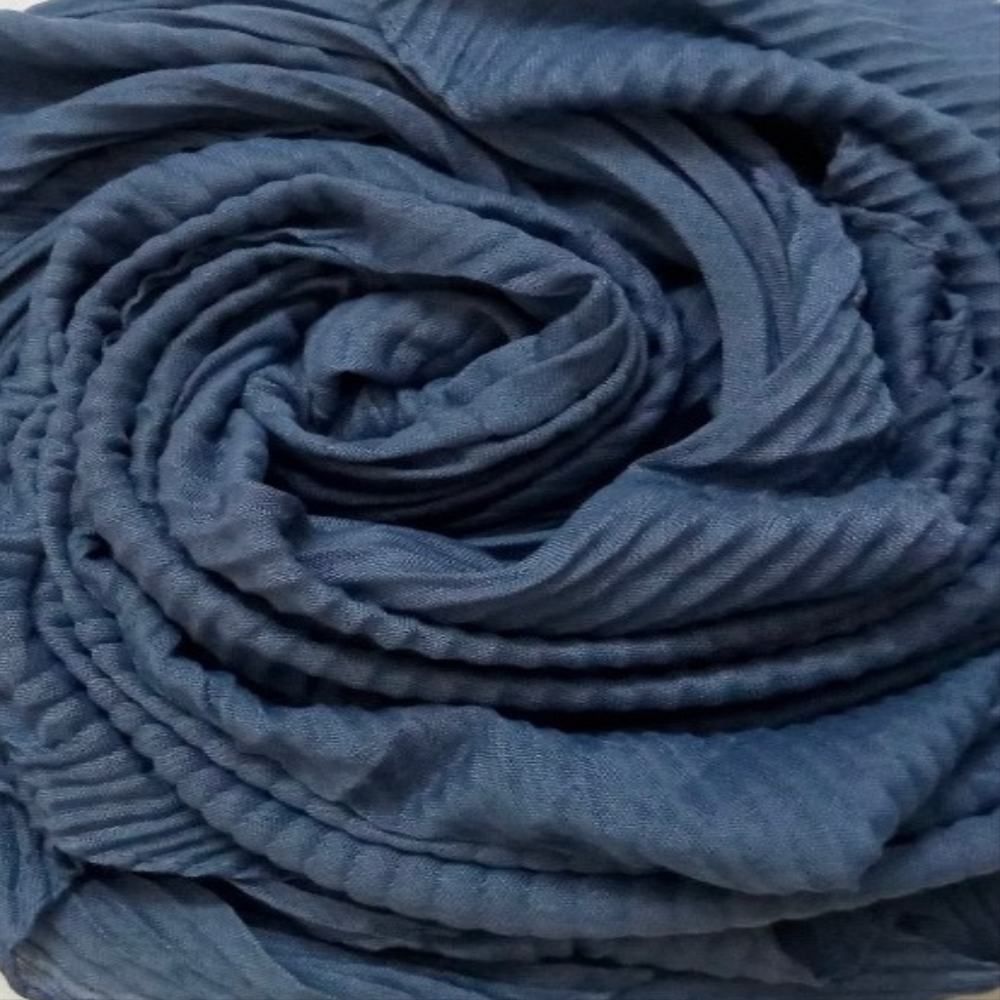 Blue Cotton Platted