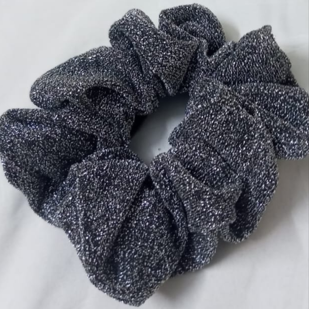 Black Moon Light Scrunchies