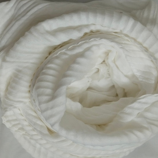 White Cotton Platted