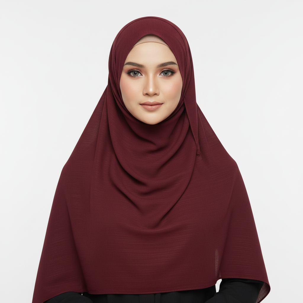 Maroon  Turkish Lawn