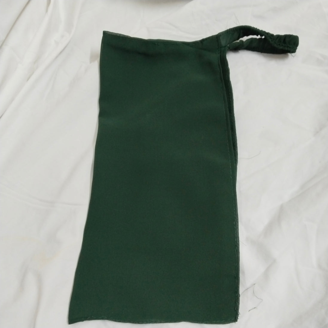 Green Half Niqab With Elastic