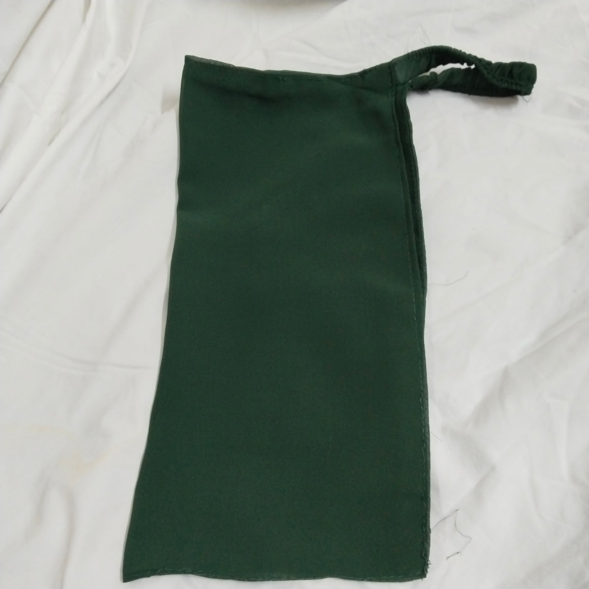 Green Half Niqab With Elastic