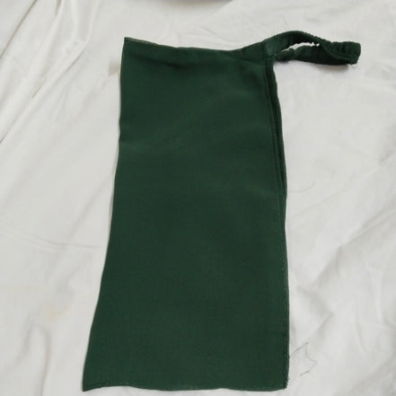 Green Half Niqab With Elastic
