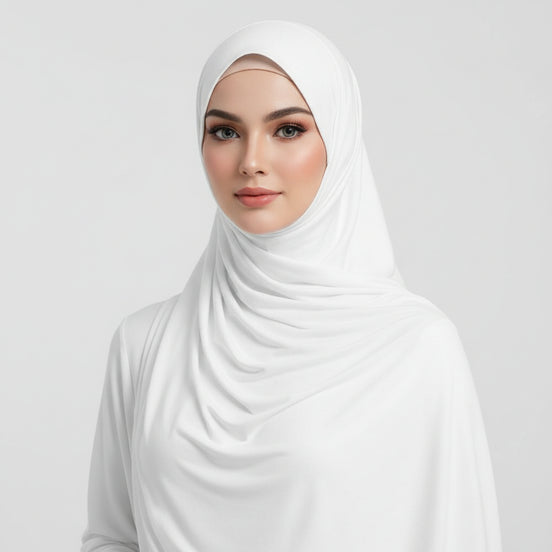 White Viscose Jersey