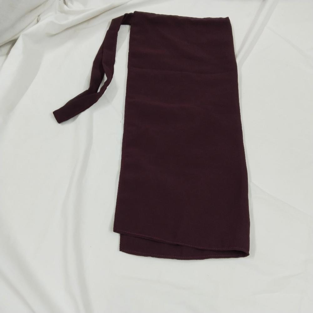 Dark purple Half Niqab Veil