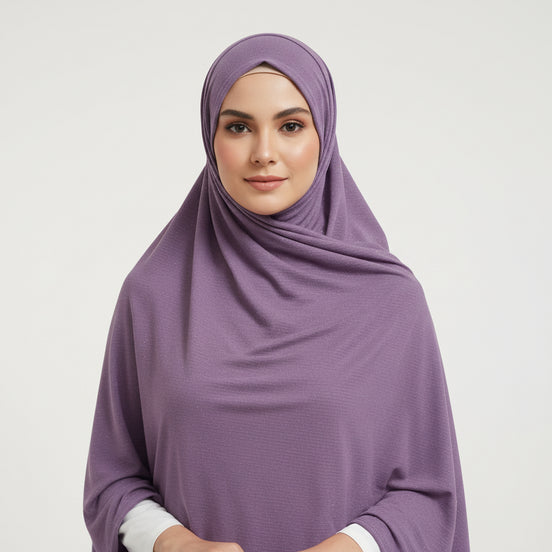 Lilac Moonlight Jersey Hijab