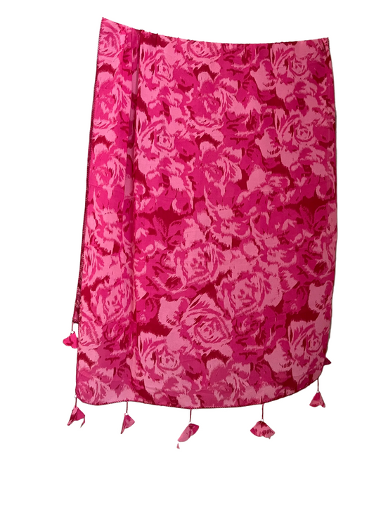 Roses Chiffon with tassel