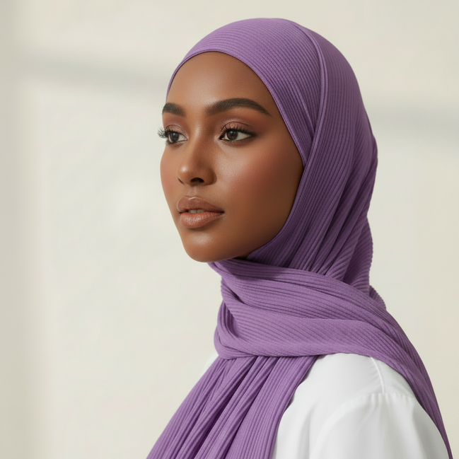 Lilac Cotton Platted