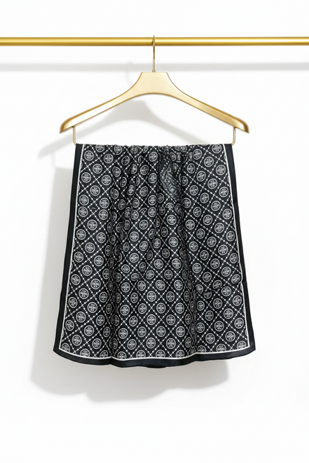 Modal Printed Silk Hijab