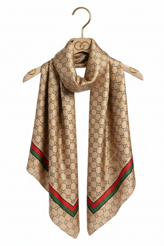 Modal Printed Silk Hijab