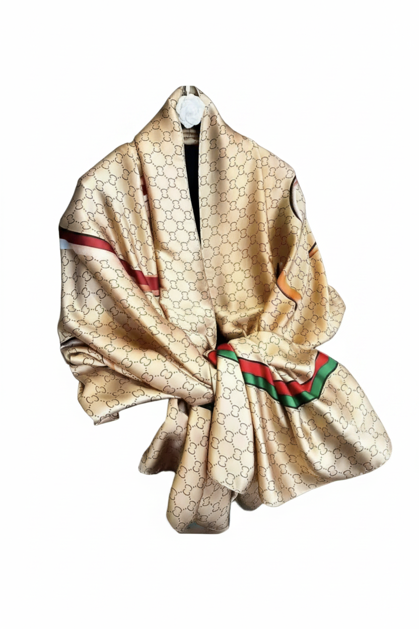 Modal Printed Silk Hijab