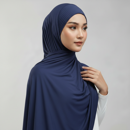 Navy  Modal Bamboo Jersey
