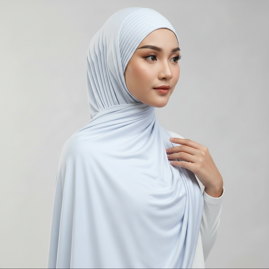 Silver Grey  Modal Bamboo Jersey