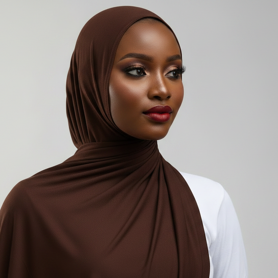 Dark brown  Modal Bamboo Jersey