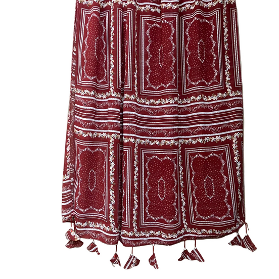 Vintage Chiffon with tassel