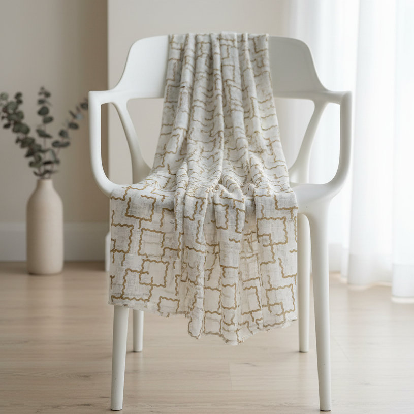 Printed Korean Modal Lawn
