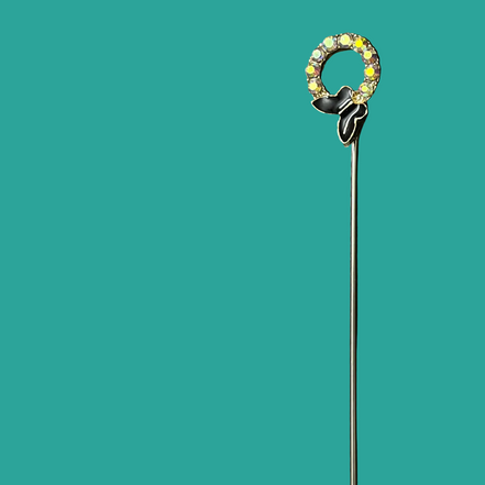 Fancy zarcon long Pin(1pin)