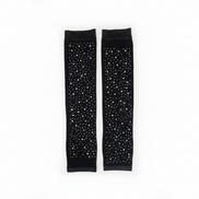 Black fancy arm sleeves with studs