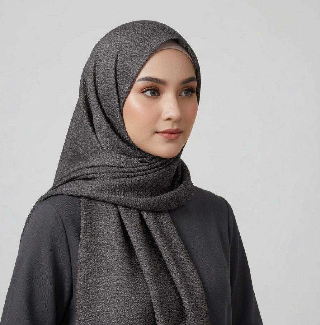 Spanish grey Crush Luxe Jersey