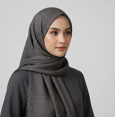 Spanish grey Crush Luxe Jersey