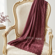 Chantilly Lace Hijab -Maroon