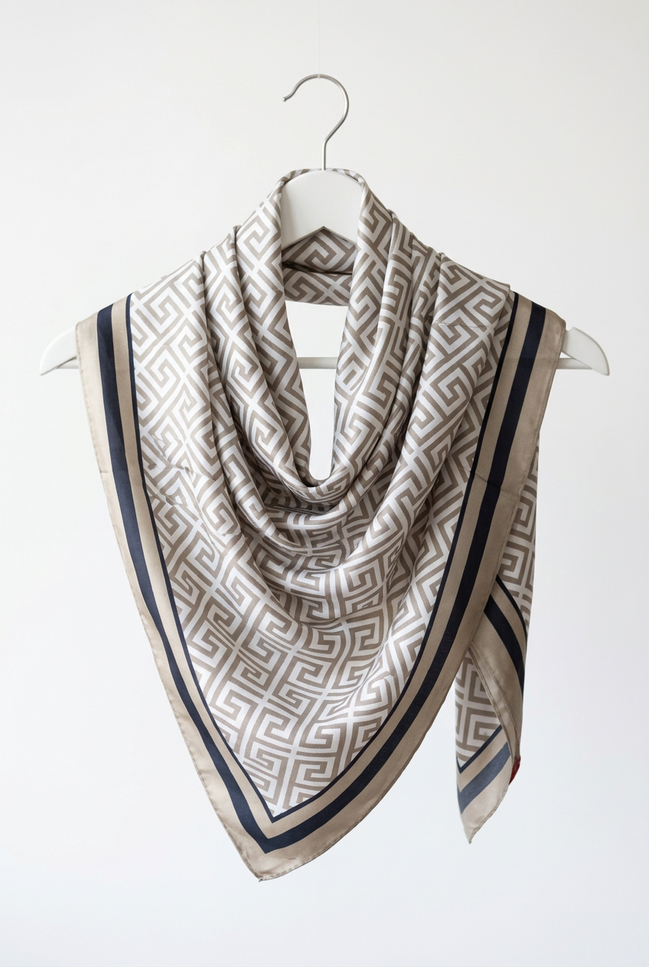 Modal Printed Silk Hijab