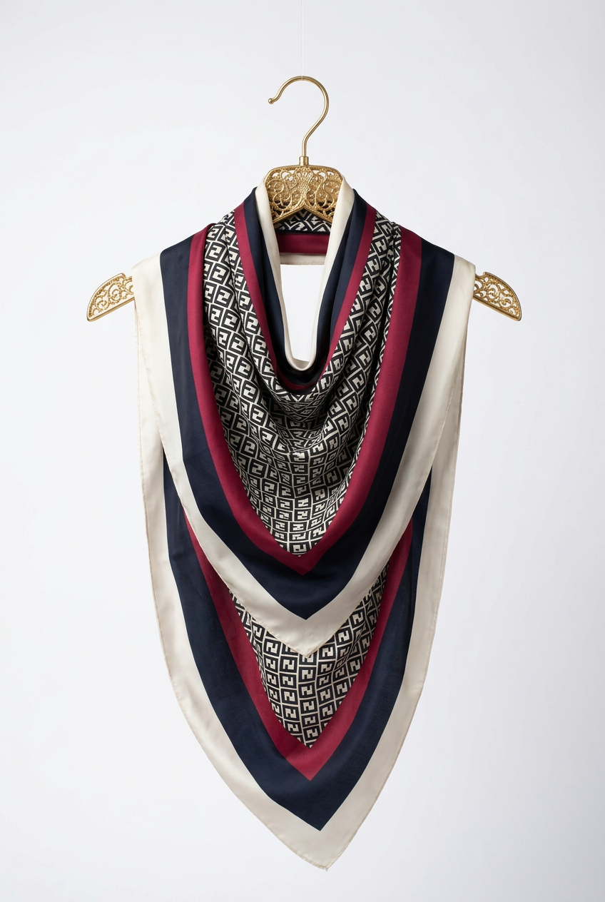 Printed Silk Hijab