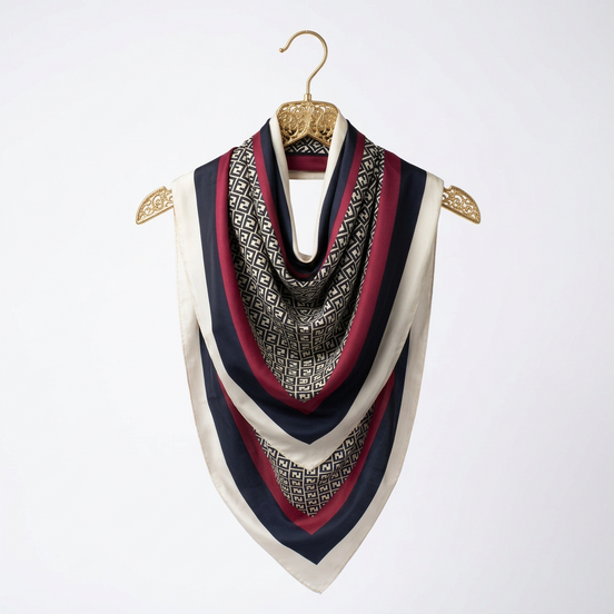 Printed Silk Hijab