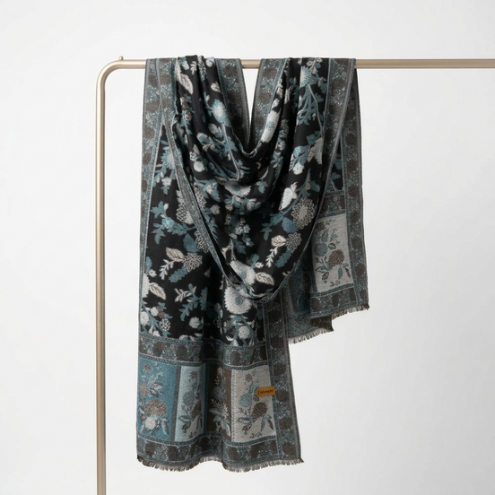 Vintage Pashmina -Black