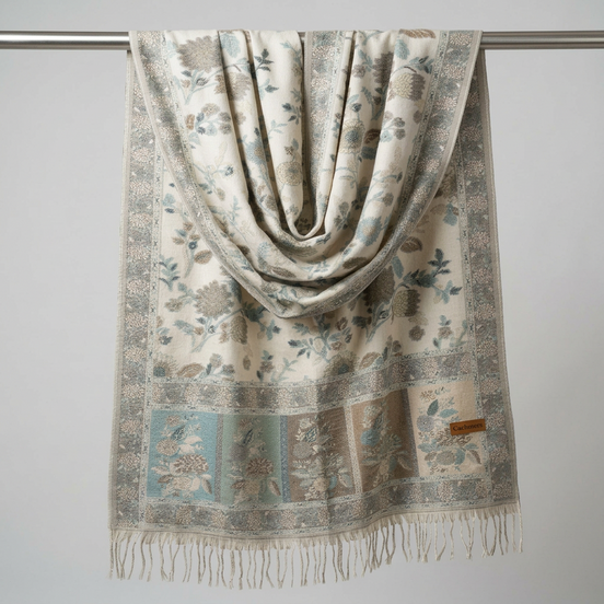 Vintage Pashmina -Off white