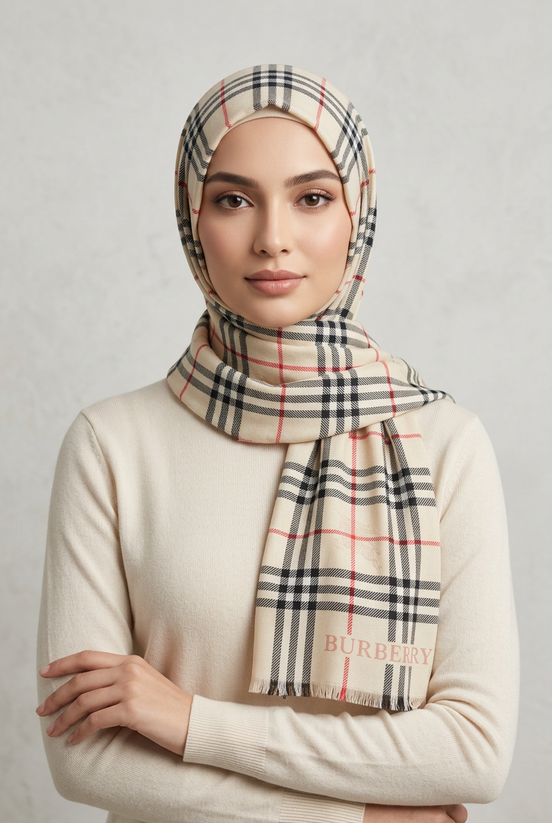 Burberry Cashmere hijab